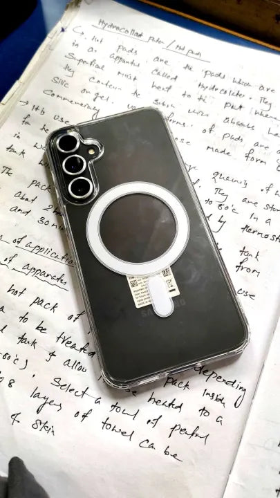 MAGSAFE JELLY CASE CASE FOR SAMSUNG A06, A07, A15, A16, A17, A26, A36, A37, A56, A57, Note10+, Note20Ultra, S21Ultra, S22Ultra, S23, S23FE, S23Ultra , S24, S24FE, S24Ultra, S25, S25Ultra, ZFold 7, ZFlip 7 Shock Proof Corner And Wireless Charging Supported