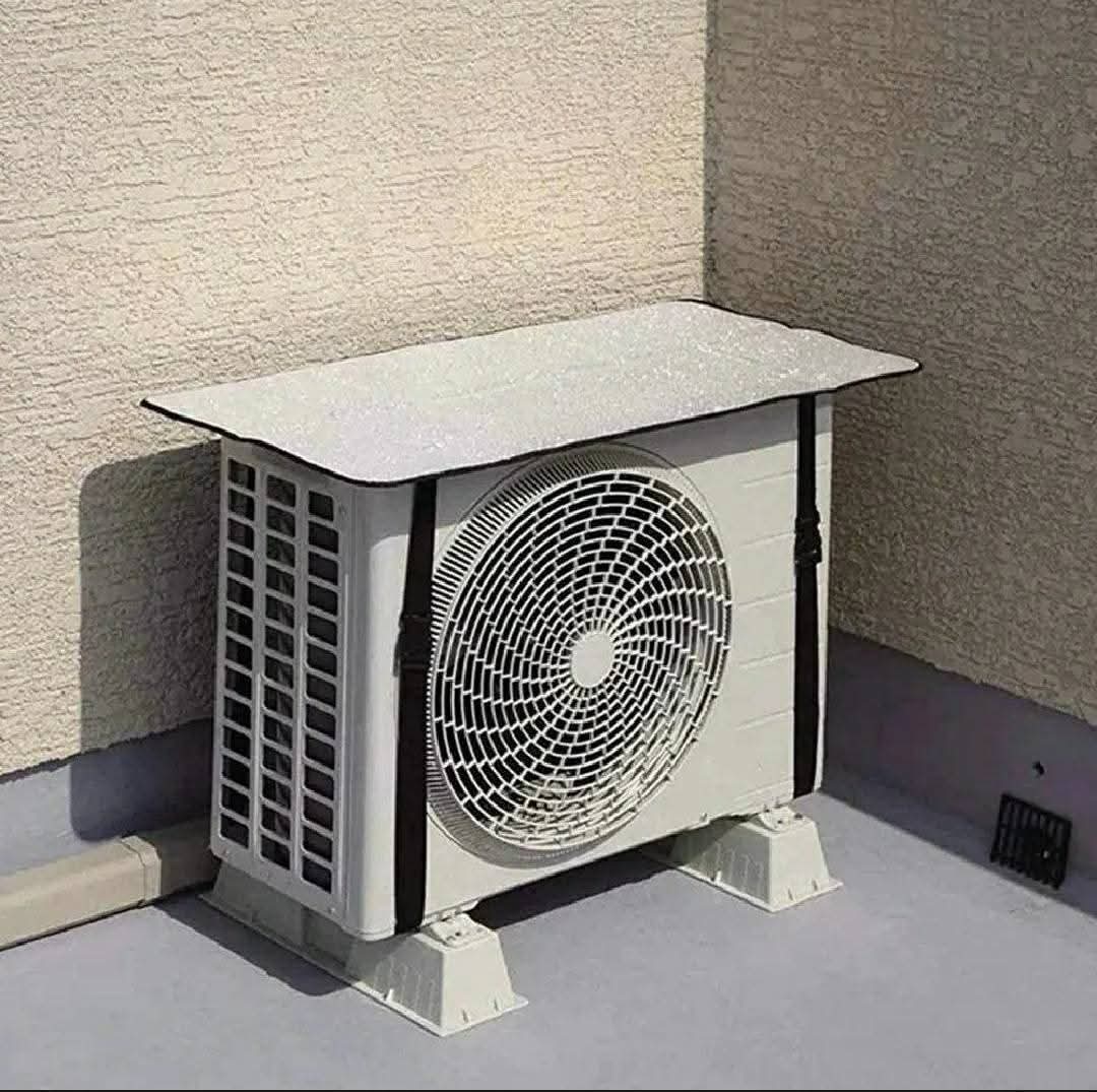 AC Outdoor Unit Shade Cover Waterproof Sun & Rain Protection for Air Conditioner Compressor