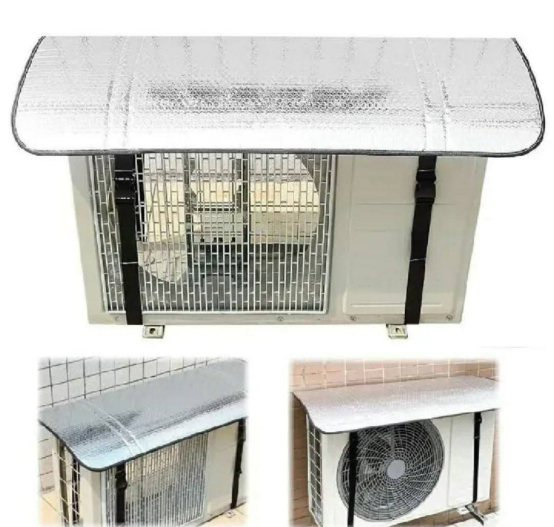 AC Outdoor Unit Shade Cover Waterproof Sun & Rain Protection for Air Conditioner Compressor
