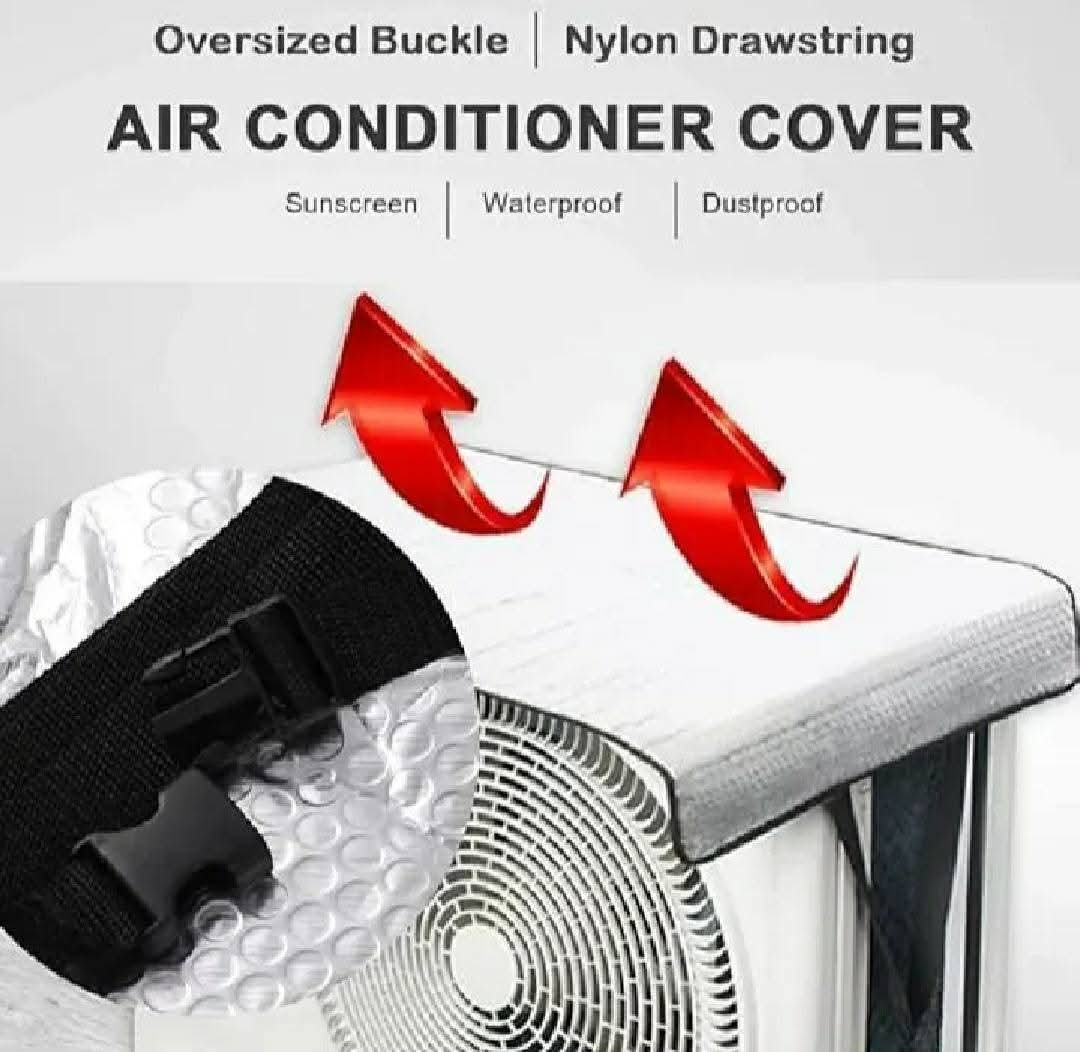AC Outdoor Unit Shade Cover Waterproof Sun & Rain Protection for Air Conditioner Compressor