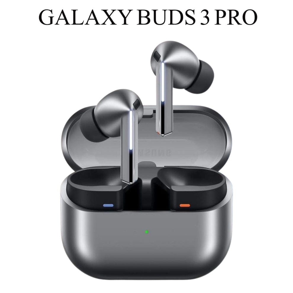 Samsung Galaxy Buds 3 Pro wireless earbuds with premium sound quality, volume control, HD calling, and long battery life. Perfect for music, gaming, and everyday use.