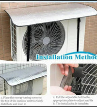 AC Outdoor Unit Shade Cover Waterproof Sun & Rain Protection for Air Conditioner Compressor